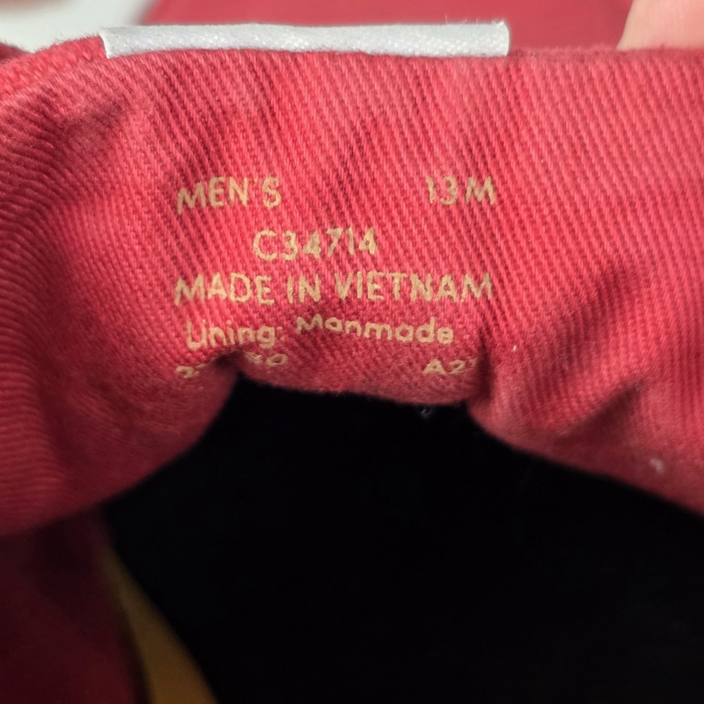 Cole Haan Men Red Grandpro Rally Canvas Court Sneaker‎ Lace Up Shoes Size 13M - Picture 13 of 13